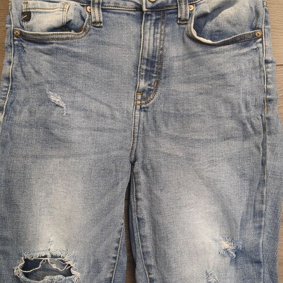KanCan Stretch Distressed Skinny Ankle Jeans Women's Size 7 - Picture 5 of 10